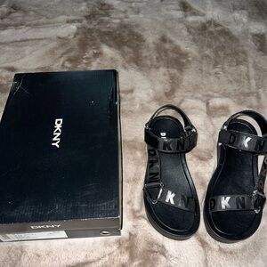 DKNY platform sandals